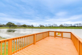 Unique Lakefront Home in Angleton on 32-Acre Lot!
